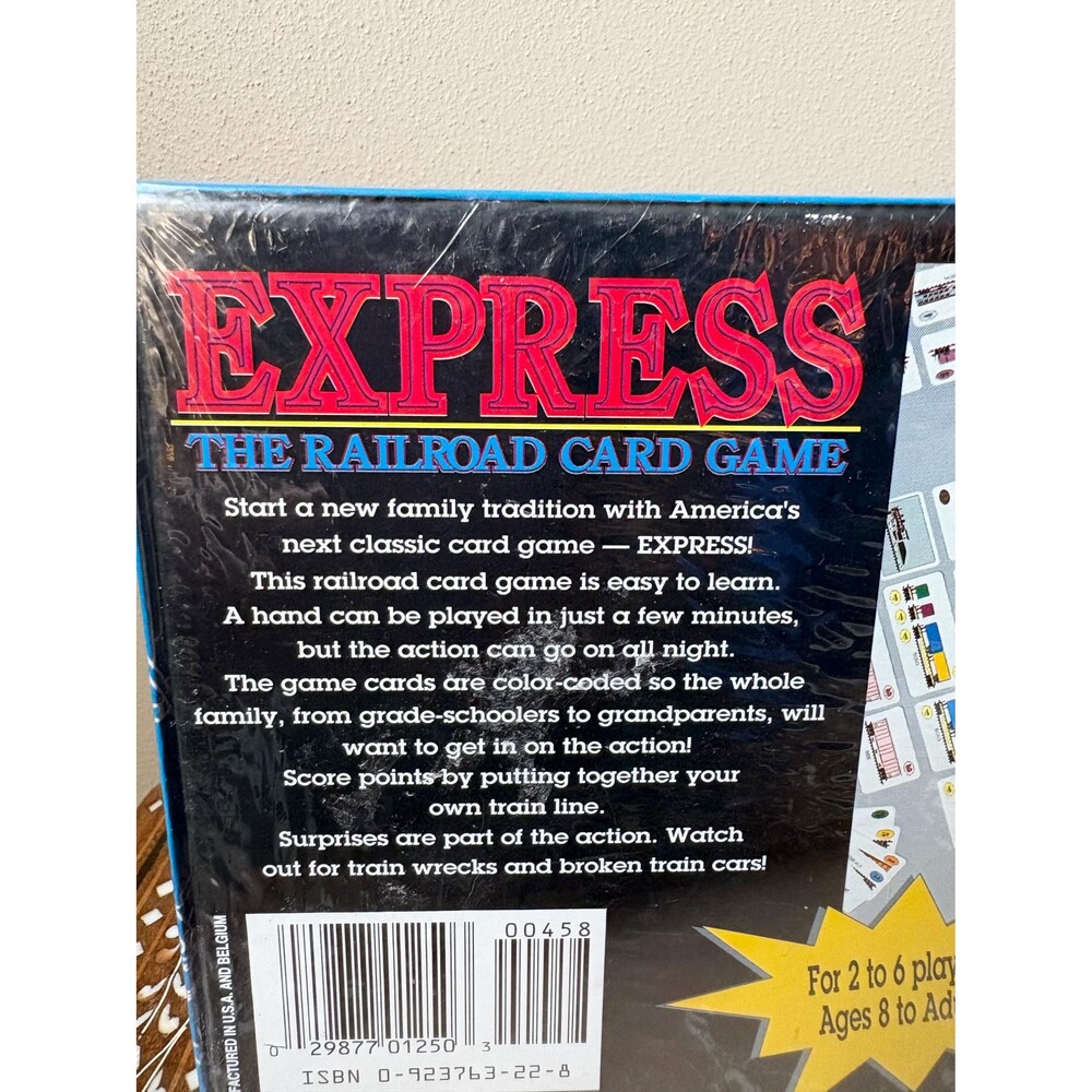 Vintage ‘Express: The Railroad Card Game’ Mayfair Games 1991 - NEW Sealed - Picture 6 of 8